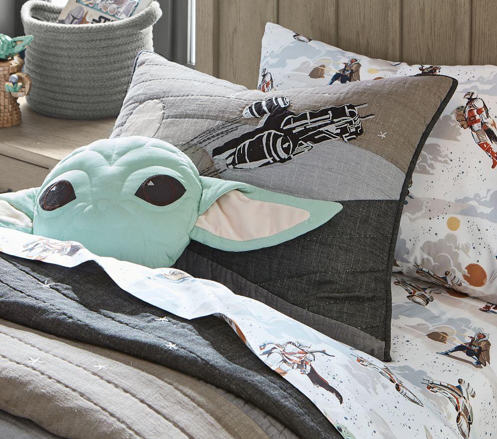 Star Wars The Mandalorian Organic Sheet Set Pillowcases Pottery Barn Kids UK